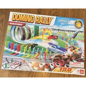 Domino Rally Racing Set Goliath Games Original 150 Piece 2011
